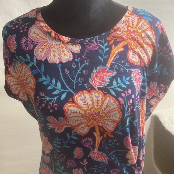 Tommy Bahama Flower Of India T-Shirt Dress - Picture 2 of 8